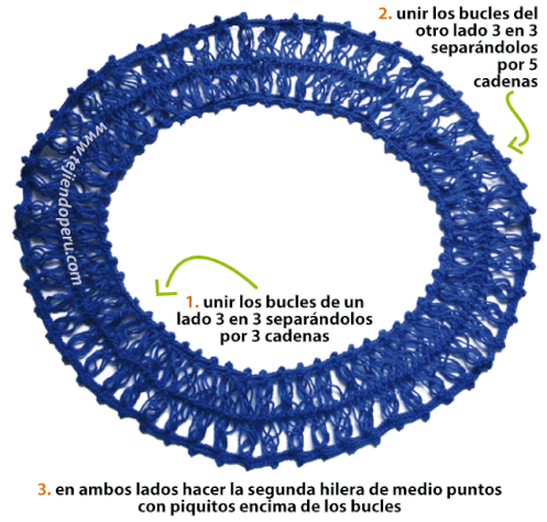 Blusa con cuello en horquilla - Tejiendo Perú... Blusa con cuello en horquilla - Tejiendo Perú...