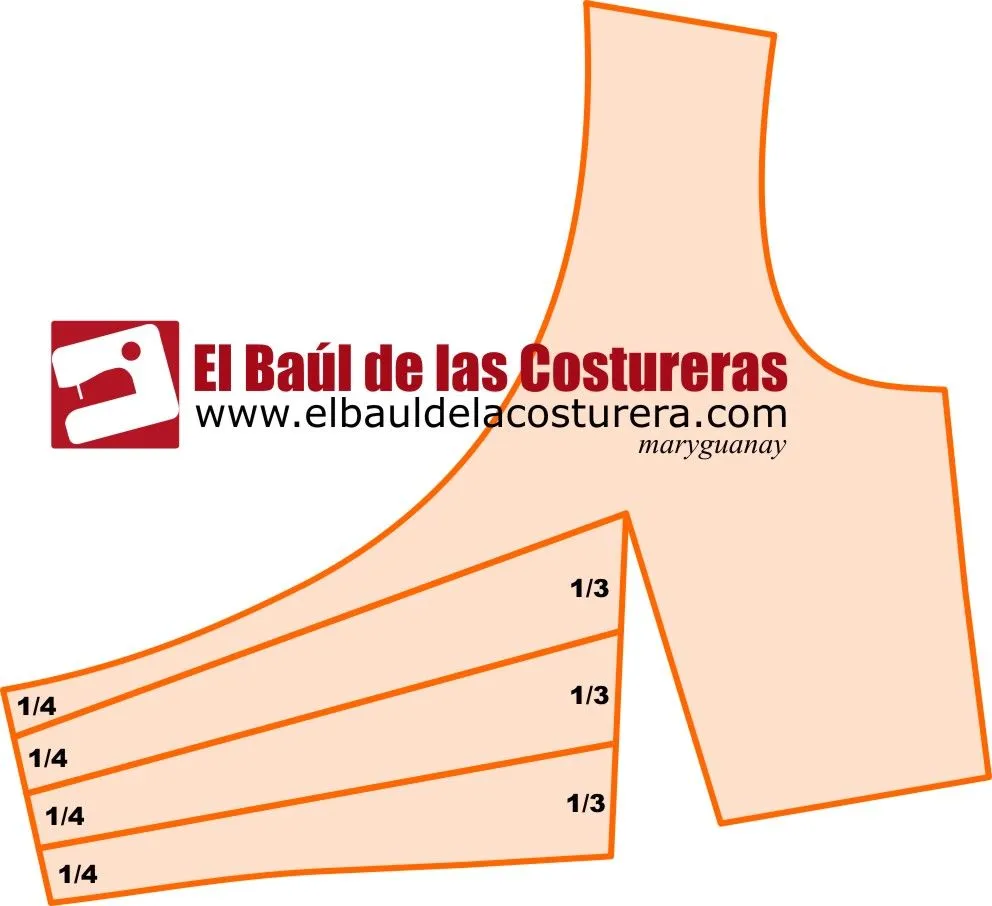 Blusa escote cruzado y pliegues al costado. Parte 1 | EL BAÚL DE ...