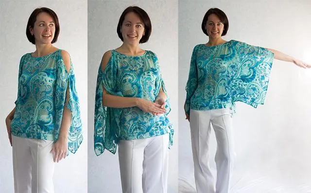 Como hacer una blusa de gaza para el verano ~ Mimundomanual Como hacer una blusa de gaza para el verano ~ Mimundomanual