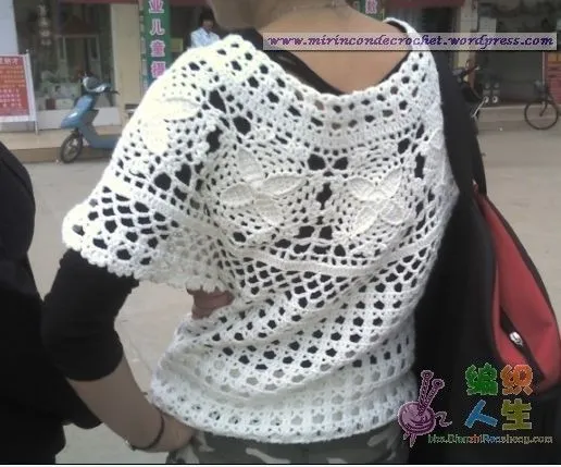Muestra de cuadros para blusas tejidos a crochet - Imagui
