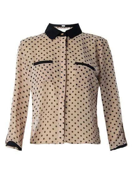 Blusa Paris District Khaki-Pepas - Compra Ahora | Dafiti Colombia Blusa Paris District Khaki-Pepas - Compra Ahora | Dafiti Colombia