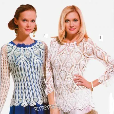 Blusa con piña patrón pechera redonda | costura | Pinterest ... Blusa con piña patrón pechera redonda | costura | Pinterest ...