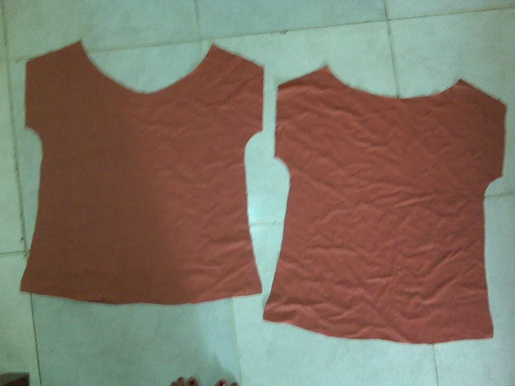 Blusa sencilla, sin patrón. | Aprender manualidades es facilisimo.