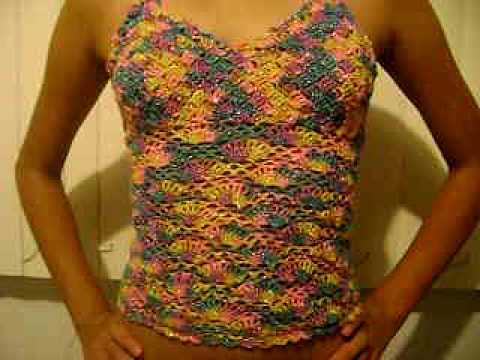 BLUSA TEJIDA A CROCHET - YouTube