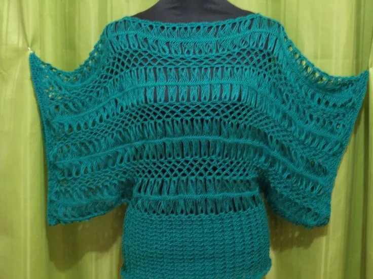 Blusa tejida en hilo,en la tecnica de horquilla y crochet ... Blusa tejida en hilo,en la tecnica de horquilla y crochet ...