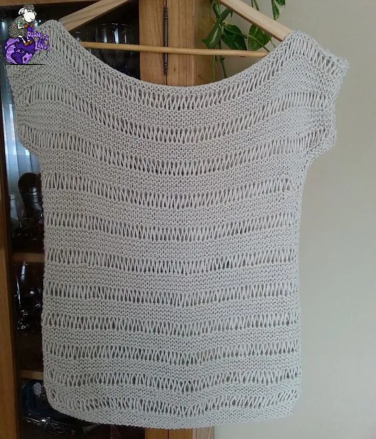 2124.- Cómo tejer una blusa "chic" para este verano | Labores en Red 2124.- Cómo tejer una blusa "chic" para este verano | Labores en Red