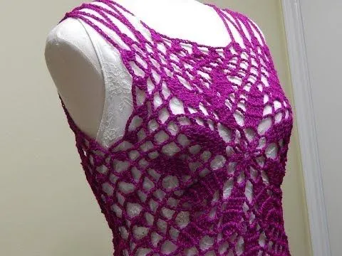 Blusa Bugambilia Crochet parte 1 de 2 - YouTube Blusa Bugambilia Crochet parte 1 de 2 - YouTube