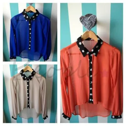 Blusas modernas chifon - Imagui