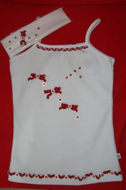 Fotos de blusas de niña decoradas - Imagui