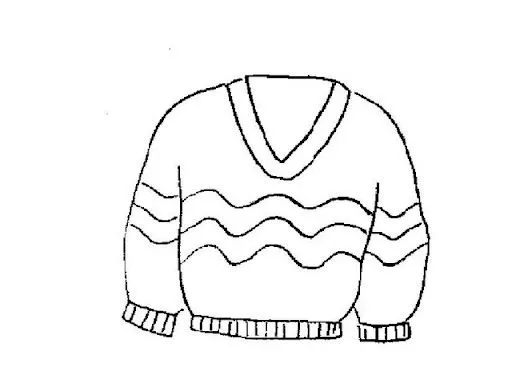 SUETERPARA COLorear e imprimir - Imagui