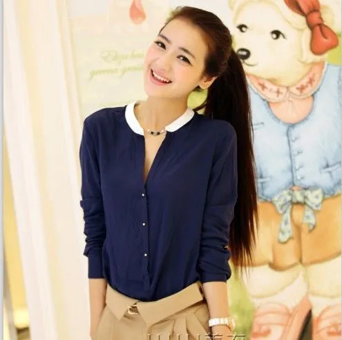 blusas elegantes en chifon manga larga - Buscar con Google ... blusas elegantes en chifon manga larga - Buscar con Google ...
