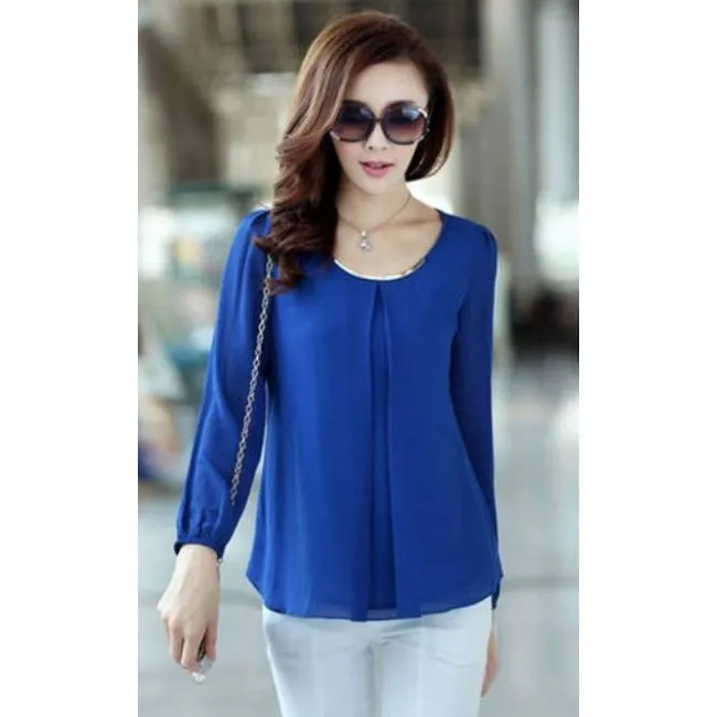 Blusas elegantes de manga larga | BLUSAS MODERNAS Y HERMOSAS PARA ... Blusas elegantes de manga larga | BLUSAS MODERNAS Y HERMOSAS PARA ...
