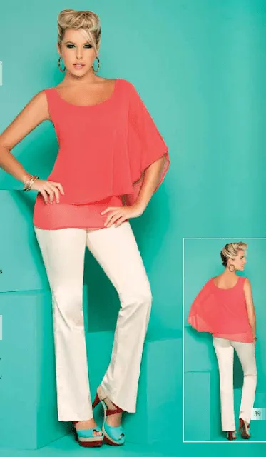 BLUSAS ELEGANTES PARA UNA REUNIÓN ESPECIAL : REGIA Y FASHION