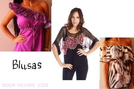 Blusas estampadas de moda