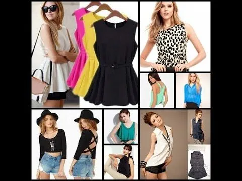 BLUSAS DE MODA ☆ ¡¡Look fiesta y casual!! - YouTube BLUSAS DE MODA ☆ ¡¡Look fiesta y casual!! - YouTube