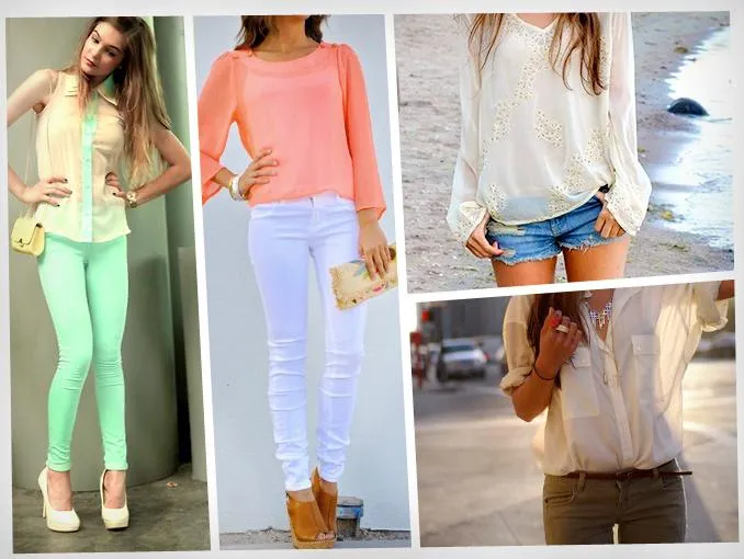 Como usar blusas transparentes | ActitudFEM