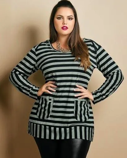 BLUSAS A RAYAS PARA GORDITAS : PARA GORDITAS: ROPA MAQUILLAJE ... BLUSAS A RAYAS PARA GORDITAS : PARA GORDITAS: ROPA MAQUILLAJE ...