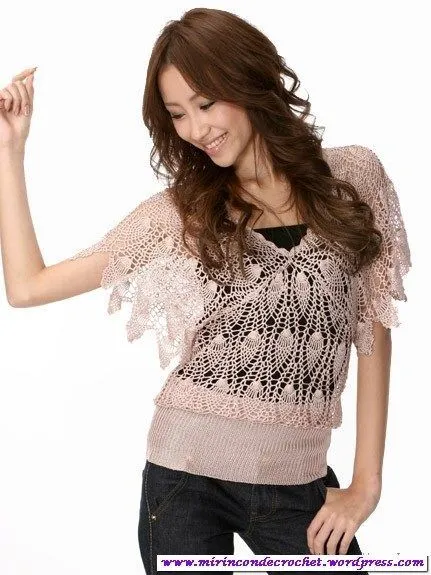 Blusas tejida de moda - Imagui