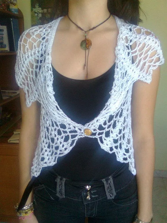 blusas tejidas | Aprender manualidades es facilisimo.