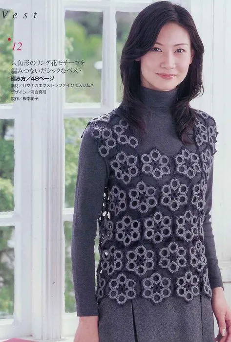 Blusas a crochet, bonito y fácil :