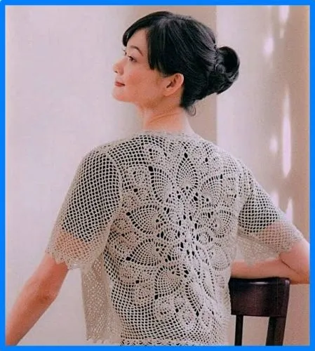Blusas modernas tejidas con gancho - Imagui Blusas modernas tejidas con gancho - Imagui