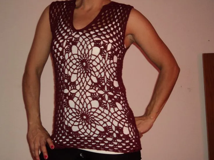 Blusas tejidas a ganchillo - Imagui | Blusones Crochet, ideas para ... Blusas tejidas a ganchillo - Imagui | Blusones Crochet, ideas para ...