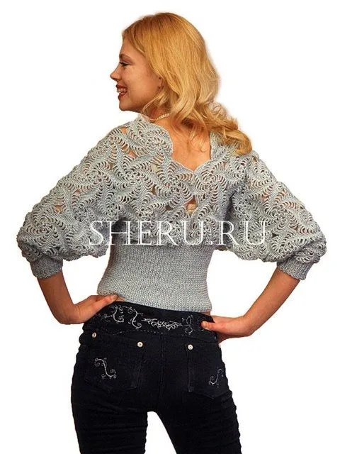 Blusa mangas murciélago con unión de motivos | Mi Rincon de Crochet Blusa mangas murciélago con unión de motivos | Mi Rincon de Crochet