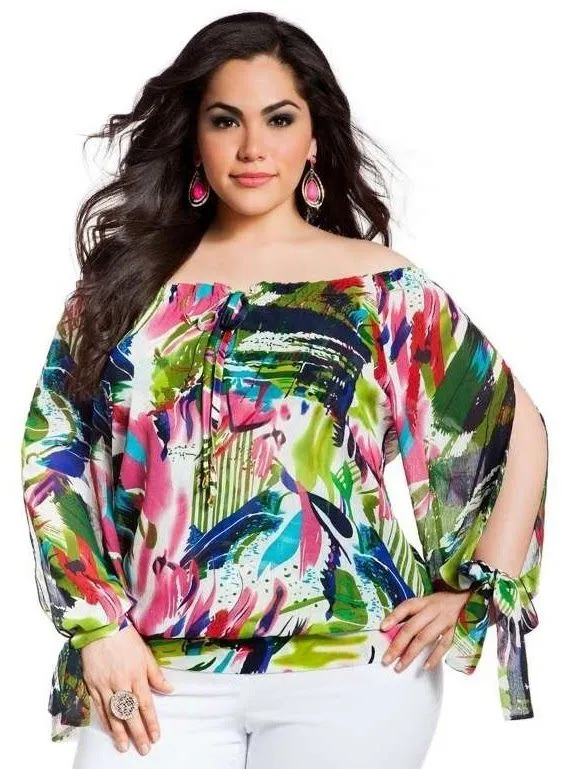 BLUSAS TRANSPARENTES PARA GORDITAS COLECCIÓN 2014 | COMO VESTIR BLUSAS TRANSPARENTES PARA GORDITAS COLECCIÓN 2014 | COMO VESTIR