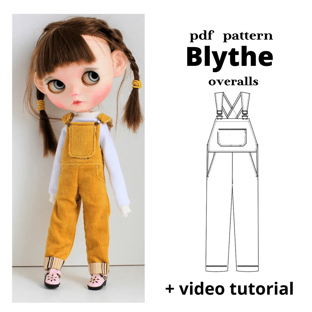 Blythe patrón general para blythe PDF Tutoria jumpsuit. Blythe patrón general para blythe PDF Tutoria jumpsuit.