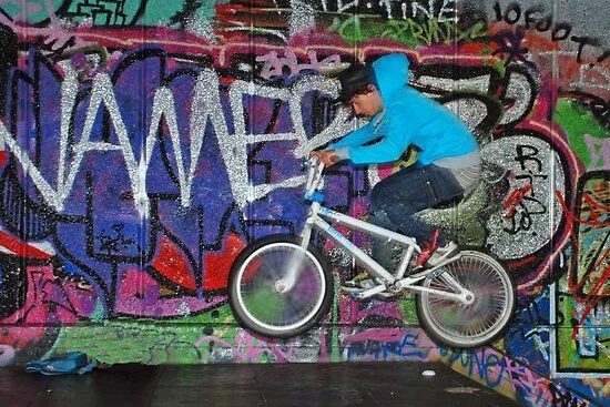 Graffitis bmx - Imagui