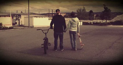 Bmx y skate amor - Imagui