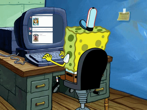 Bob esponja adicto al tumblr