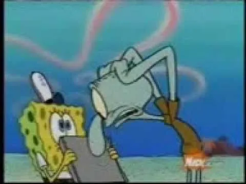 Bob esponja y calamardo perdido en el mar EL ORIGINAL(no grabado ...