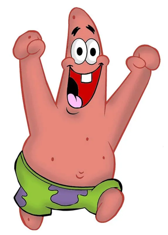 Bob Esponja: Dibujos de Patricio Estrella para Imprimir Bob Esponja: Dibujos de Patricio Estrella para Imprimir