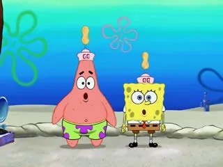 bob esponja enamorado de arenita