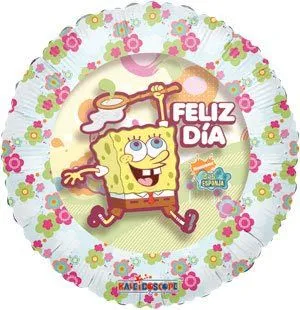 ... el divertido mundo del Globo Metálico: Feliz Cumpleaños Bob Esponja ... el divertido mundo del Globo Metálico: Feliz Cumpleaños Bob Esponja