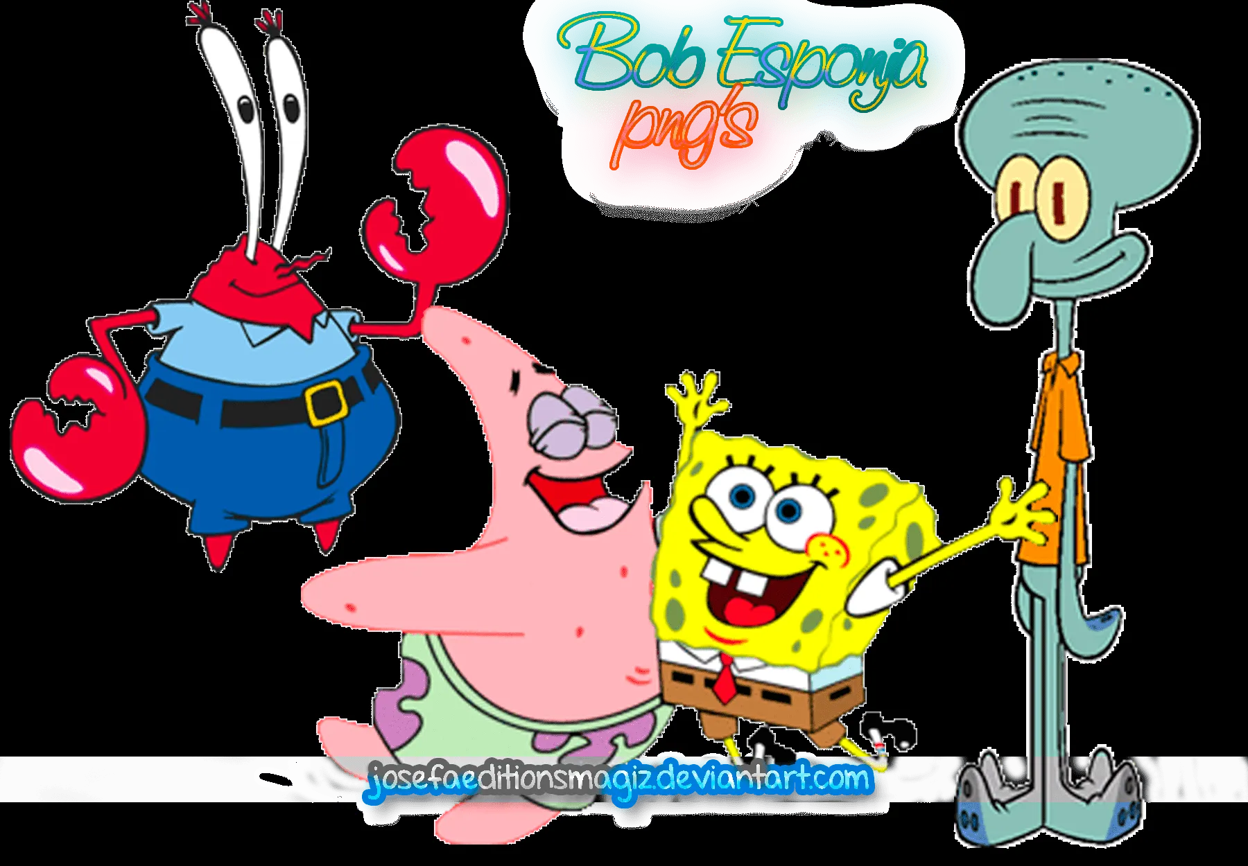 Bob Esponja PNG'S personajes. by Josefaeditionsmagiz on DeviantArt Bob Esponja PNG'S personajes. by Josefaeditionsmagiz on DeviantArt