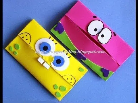 BOB ESPONJA PORTAKLEENEX INFANTIL/ SpongeBob carries scarves DIY ...