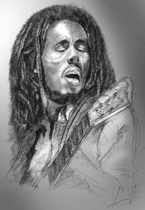 Bob Marley Luis Angel Argote Martín - Artelista.com Bob Marley Luis Angel Argote Martín - Artelista.com