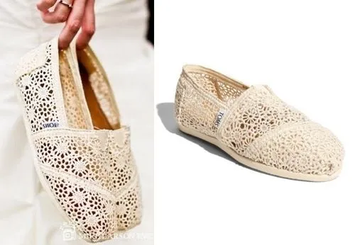 BOBS Shoes | BOBS Crochet Flats | TOMS Crochet Slip Ons