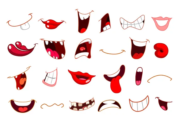 bocas caricaturas — Vector stock © yayayoyo #4310340 bocas caricaturas — Vector stock © yayayoyo #4310340