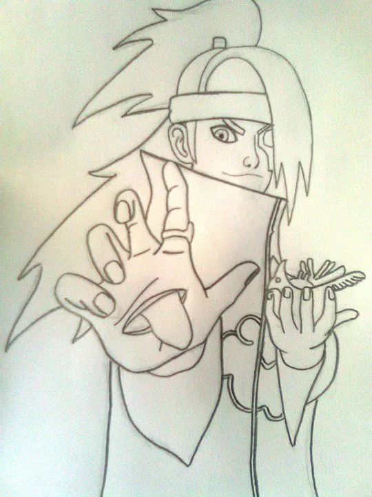 Boceto de Deidara by SergioGouryuuka on DeviantArt Boceto de Deidara by SergioGouryuuka on DeviantArt