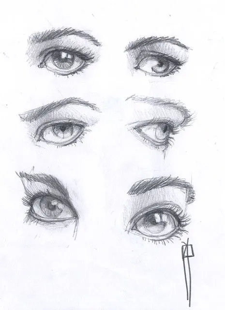boceto dibujo ojos | Flickr - Photo Sharing!