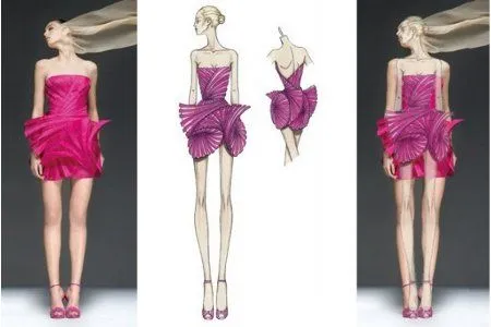 boceto-diseno-de-moda | Le dessin de Suama