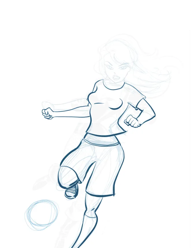 BOCETO fútbol-sala femenino. | greenbanquito BOCETO fútbol-sala femenino. | greenbanquito