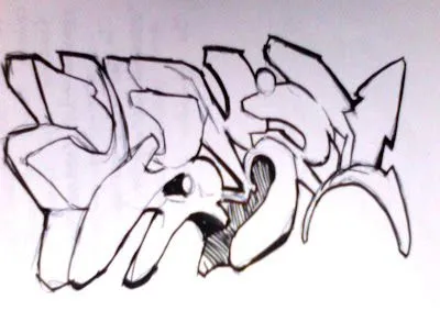 BOCETO DE GRAFFITI | May Olivares