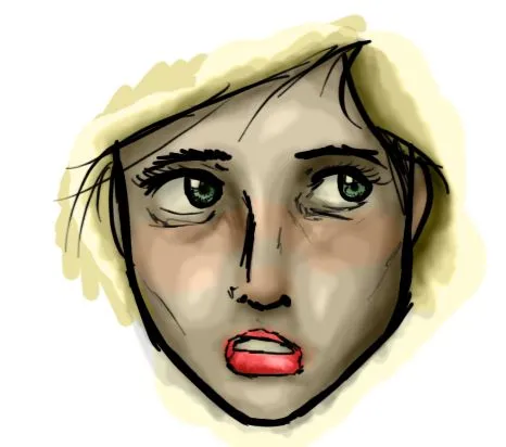 Boceto de rostro por Jevi | Dibujando