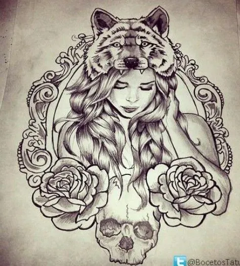 Boceto de tatuaje | tattoo | Pinterest