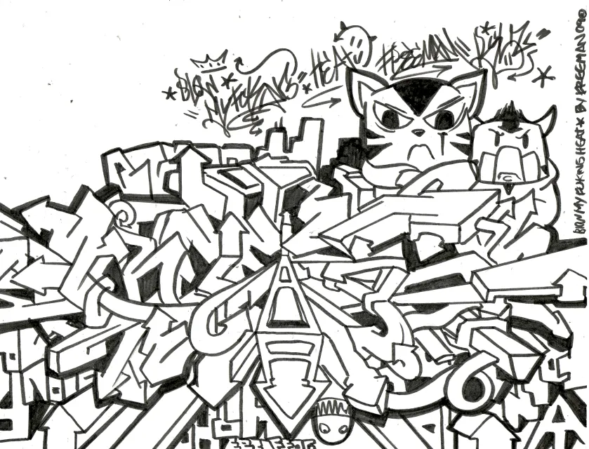 Boceto (VIII) | Cómo ser madre de un graffitero … gustos y disgustos Boceto (VIII) | Cómo ser madre de un graffitero … gustos y disgustos
