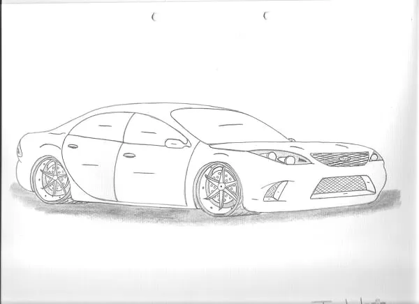 Mis Bocetos De Autos - Taringa!